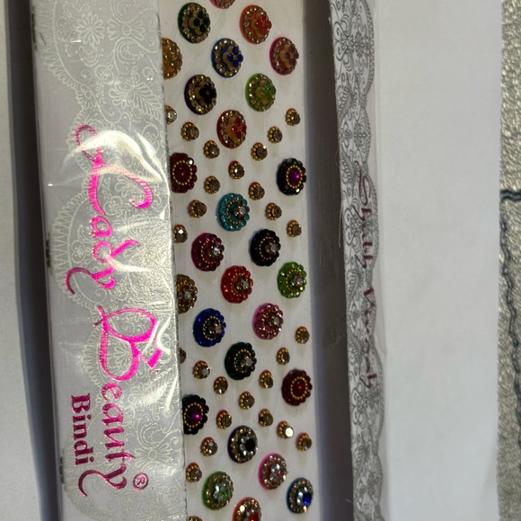 Jumbo Pack Multicolored Bindis, Forehead Gems, Body Jewels - Picture 7 of 11